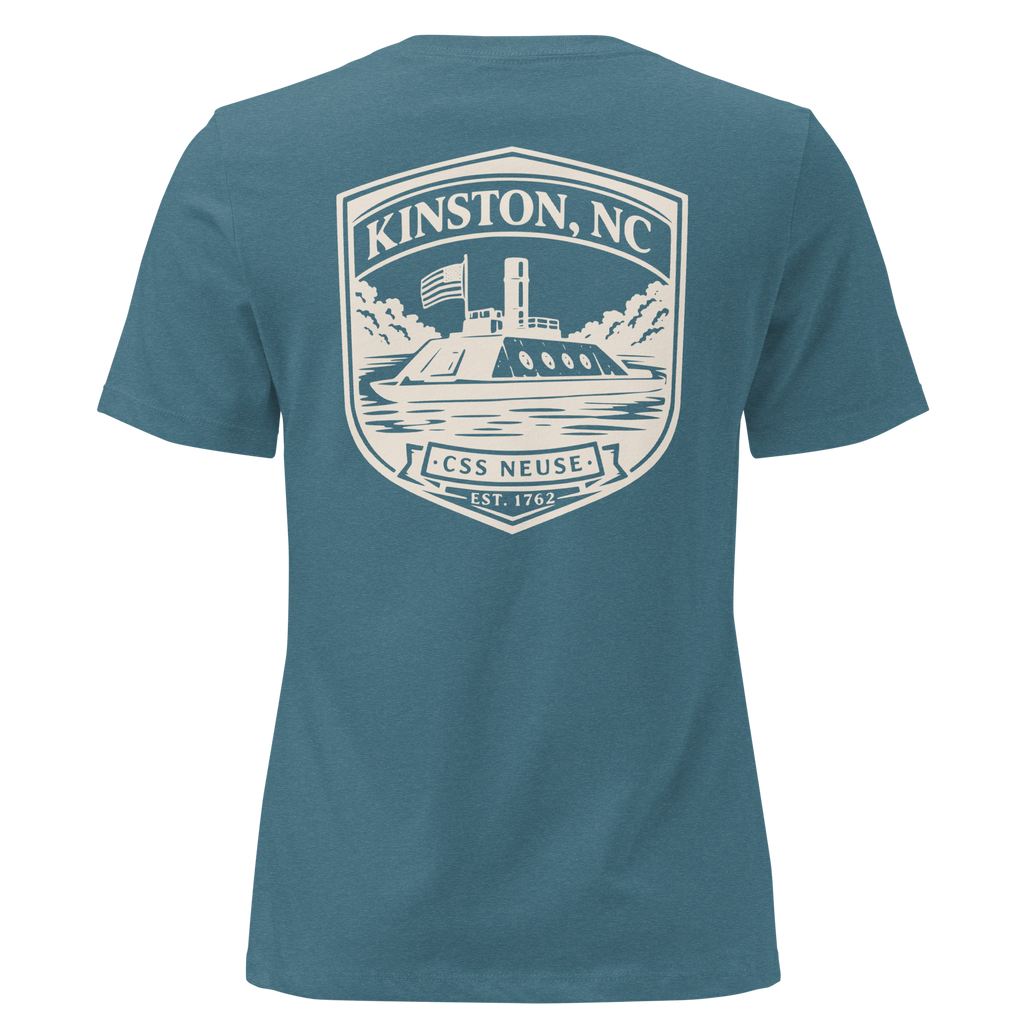 Kinston NC - CSS Neuse- Women's Relaxed T-Shirt