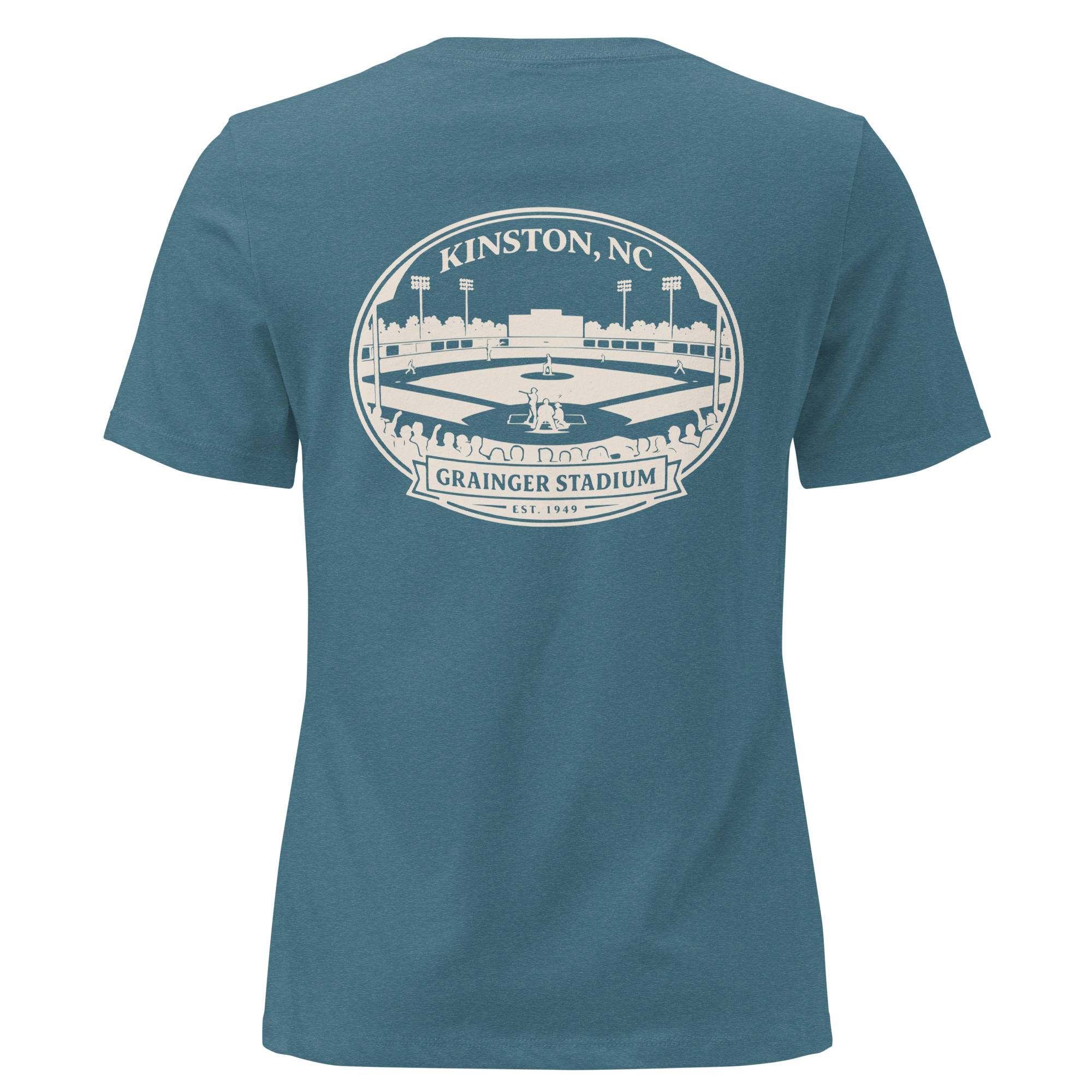 Kinston NC - Grainger Stadium- Women's Relaxed T-Shirt