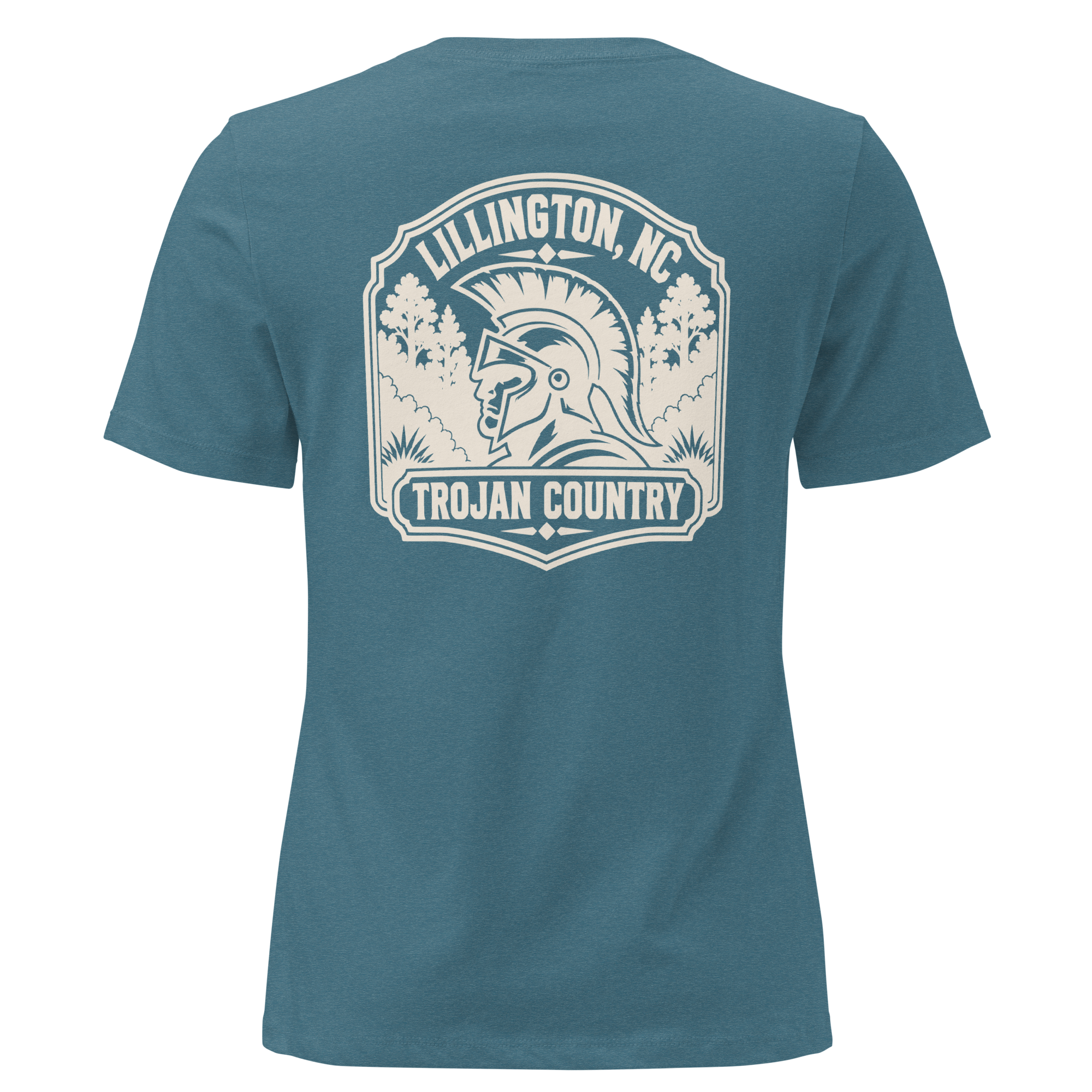 Lillington NC - Trojan Country- Women's Relaxed T-Shirt
