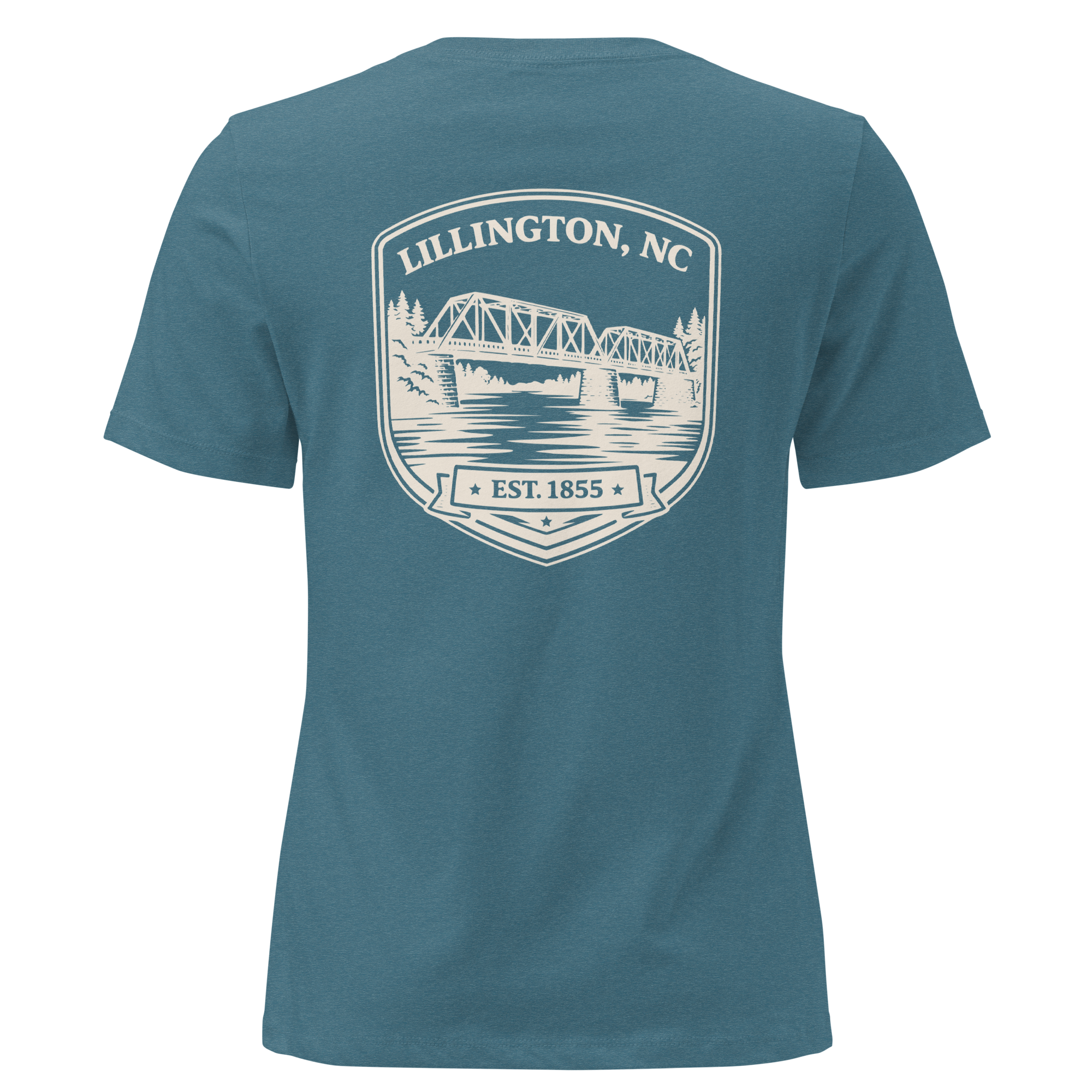 Lillington NC - Old Trestle Bridge- Women's Relaxed T-Shirt