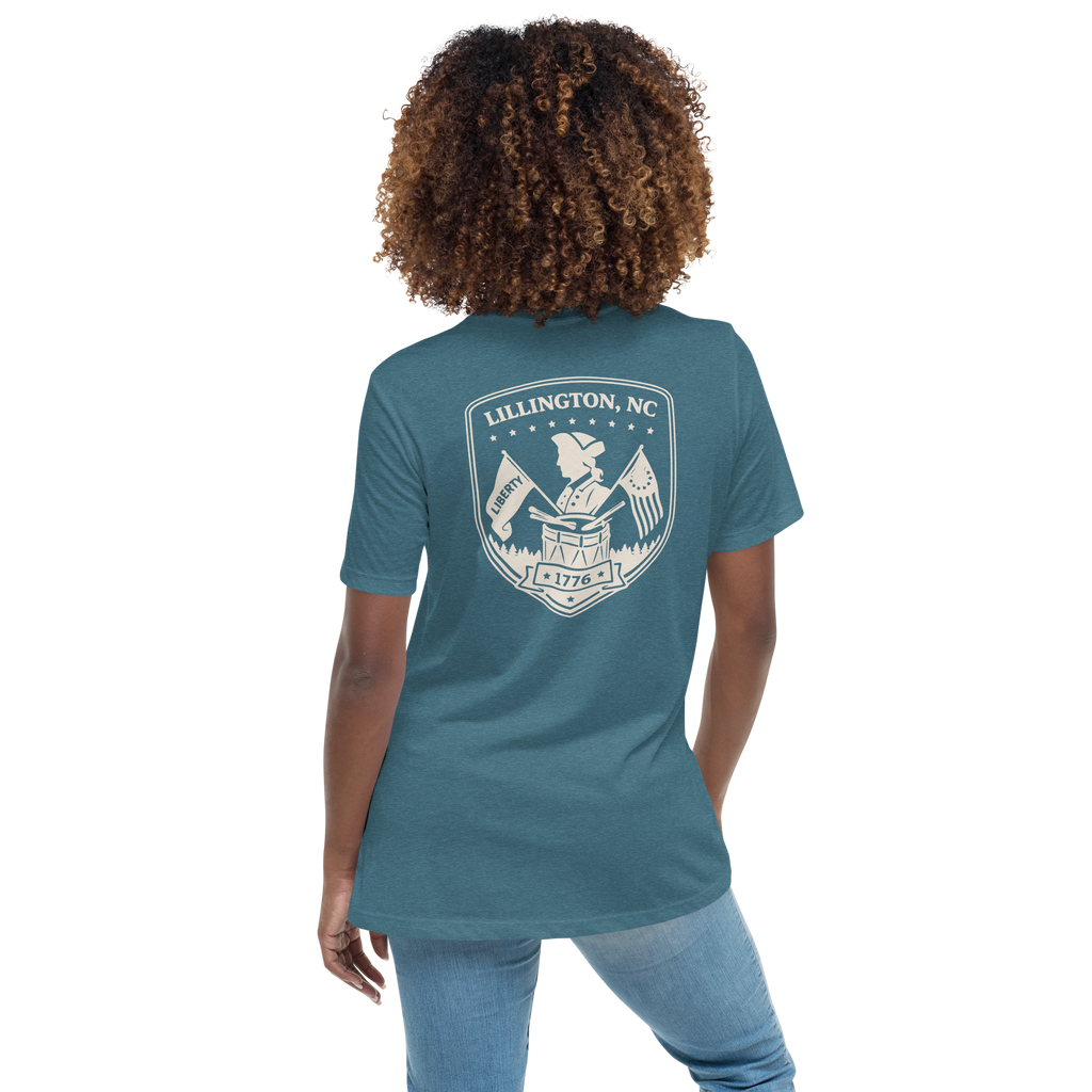 Lillington NC - 1776- Women's Relaxed T-Shirt