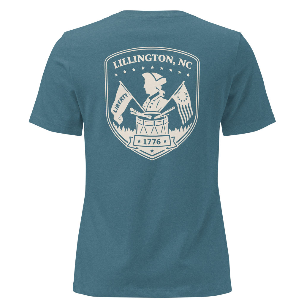 Lillington NC - 1776- Women's Relaxed T-Shirt