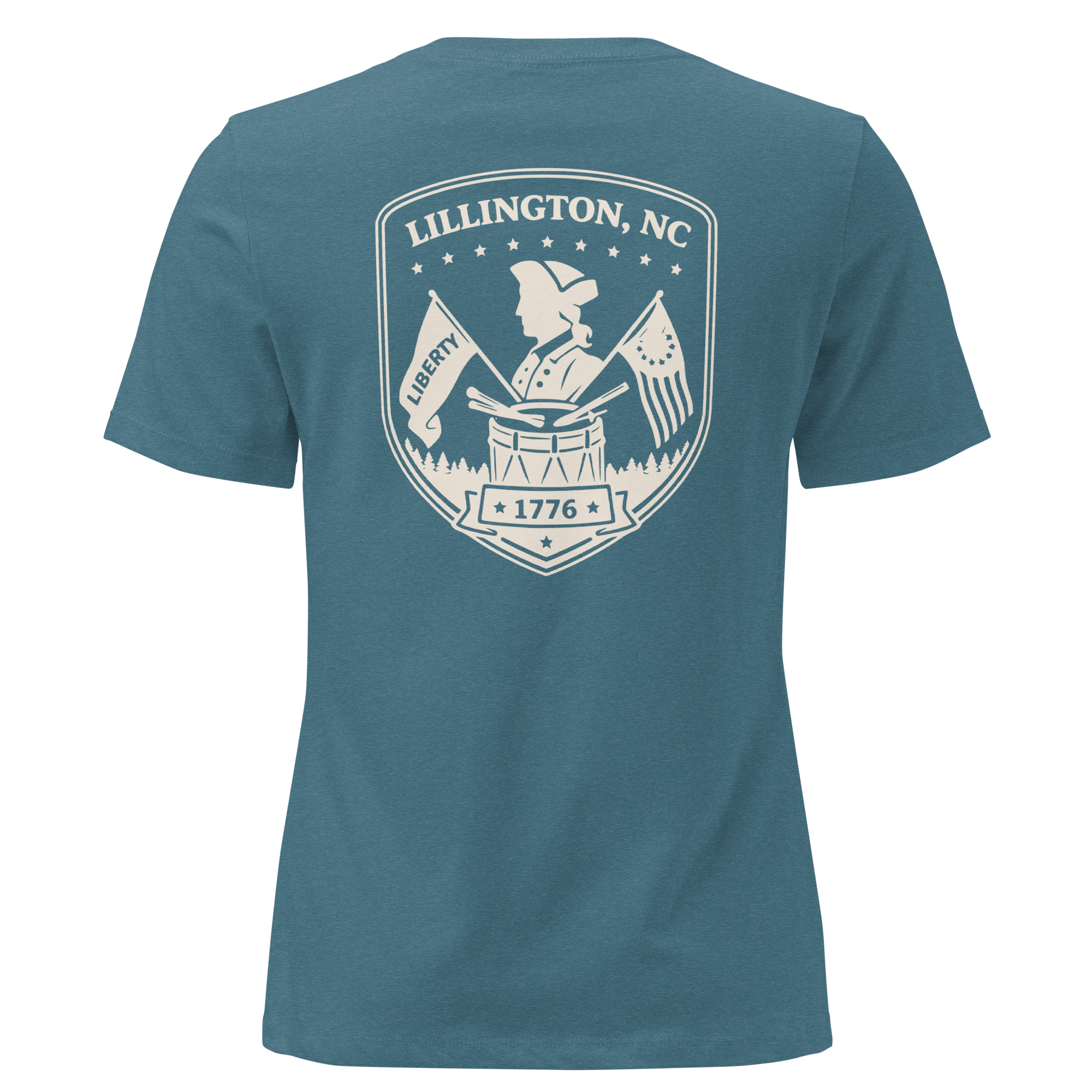 Lillington NC - 1776- Women's Relaxed T-Shirt