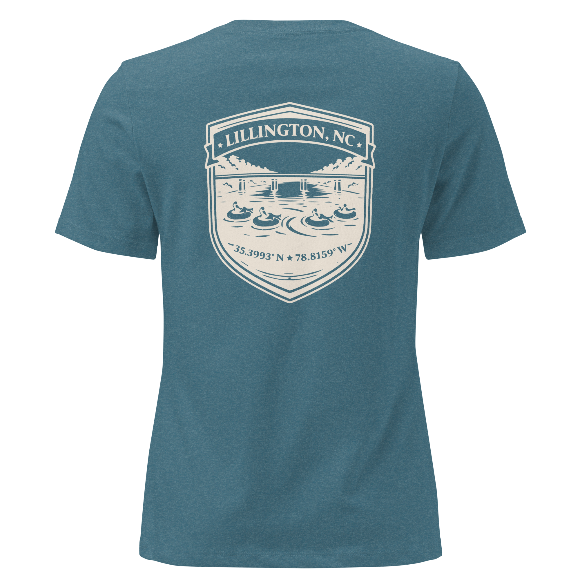 Lillington NC - River Tubing- Women's Relaxed T-Shirt