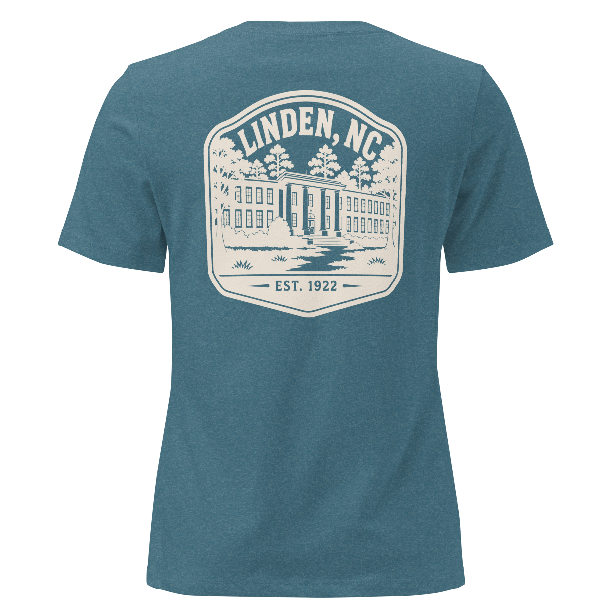 Linden NC - Old Linden School- Women's Relaxed T-Shirt
