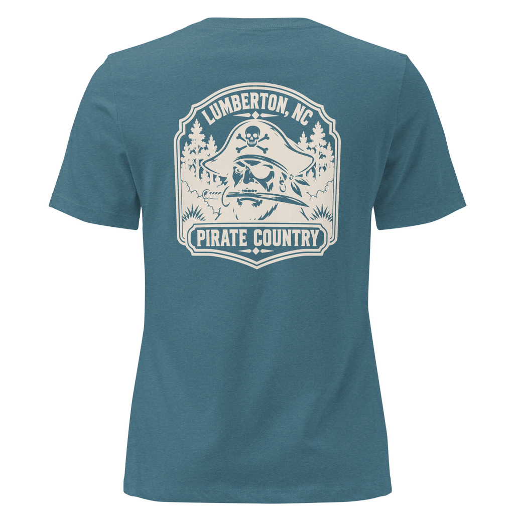 Lumberton NC - Pirate Country- Women's Relaxed T-Shirt