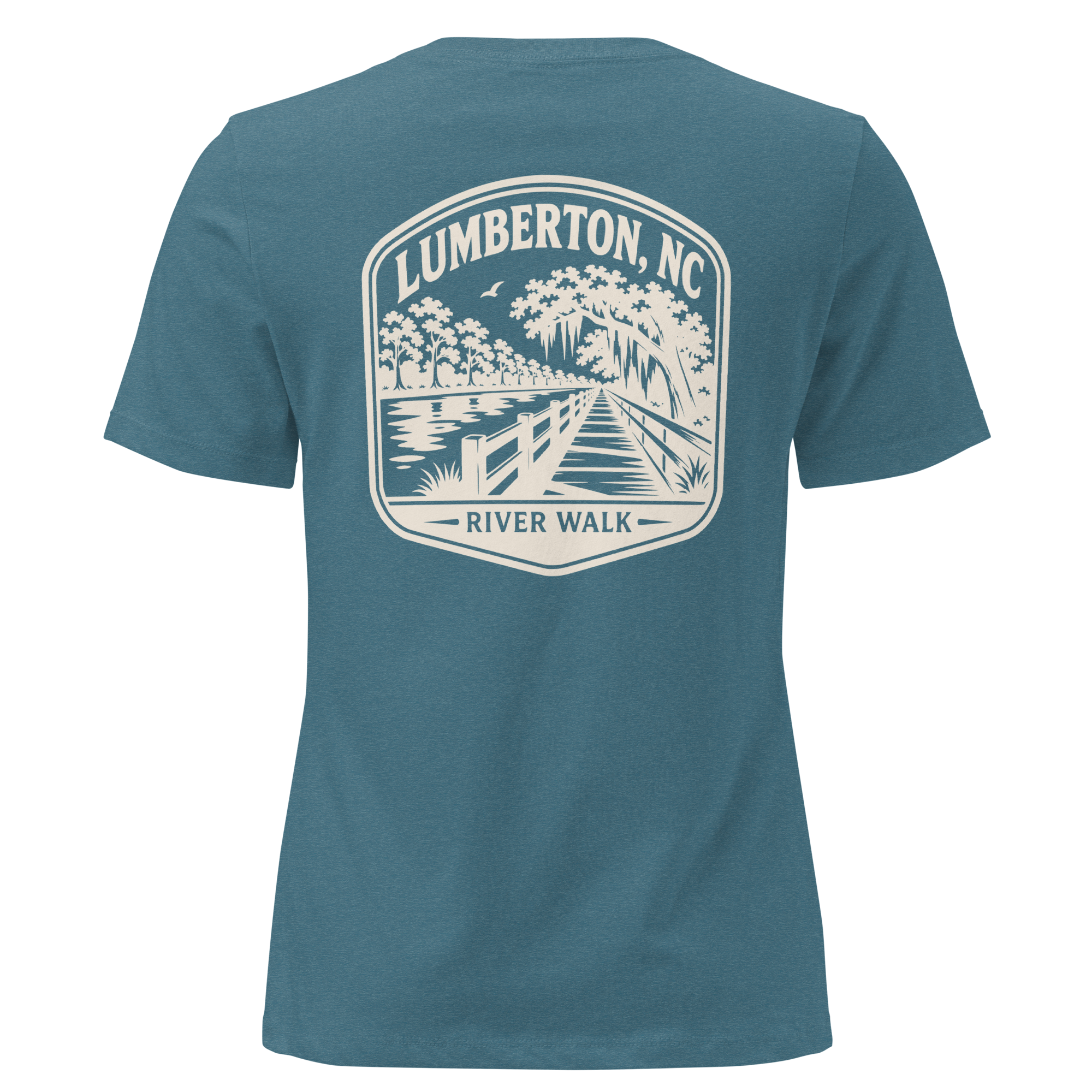 Lumberton NC - The Riverwalk- Women's Relaxed T-Shirt