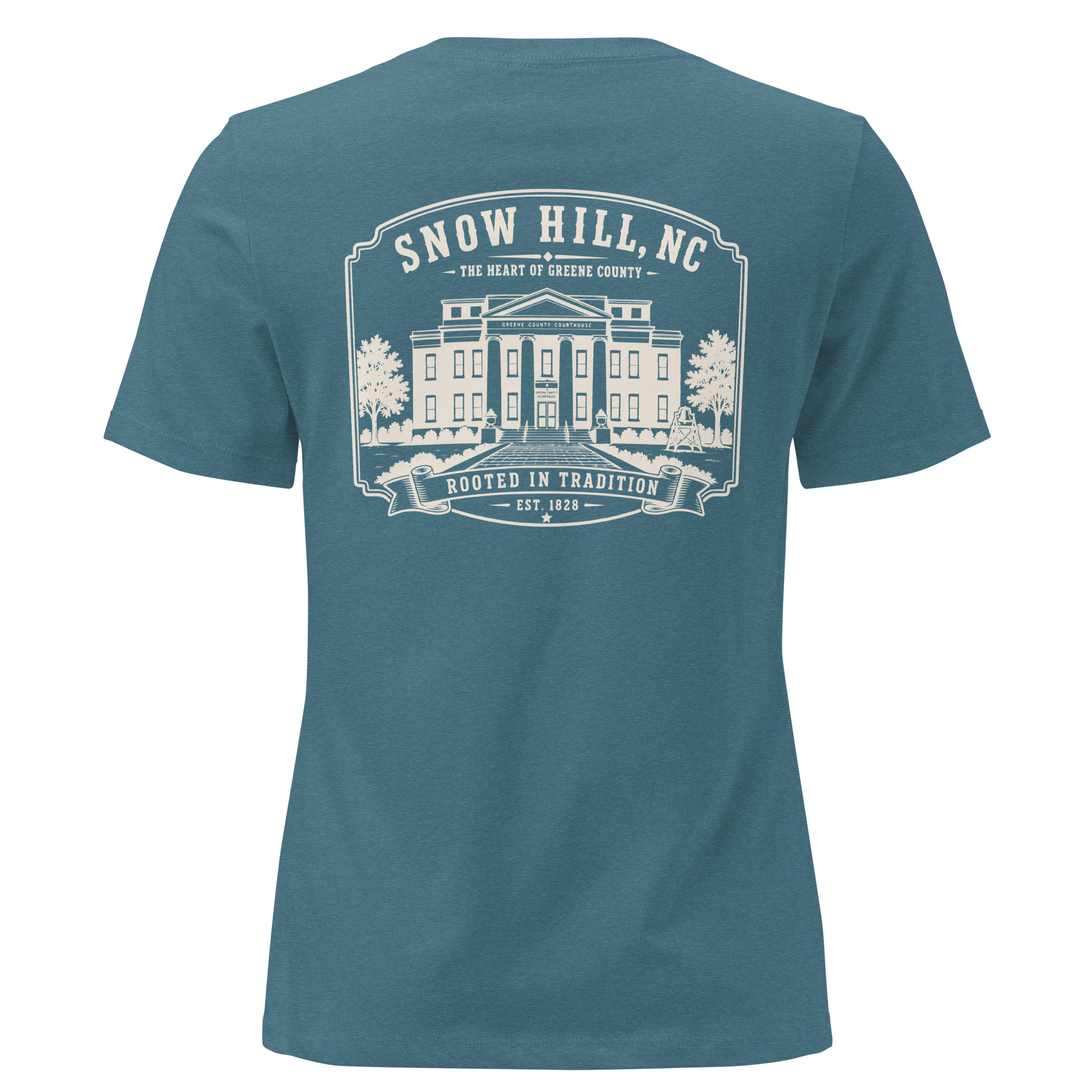 Snow Hill, NC - Historic Courthouse - Women's Relaxed T-Shirt