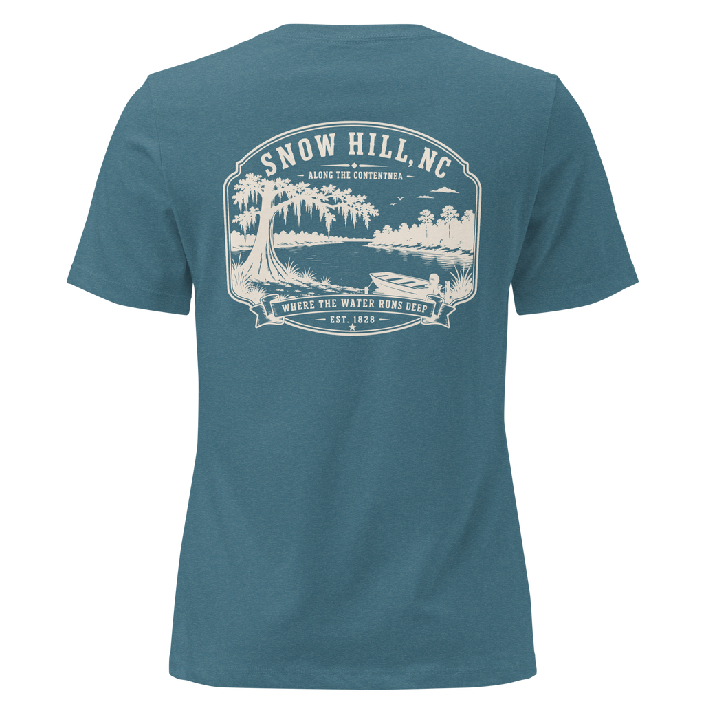 Snow Hill, NC - Along the Contentnea - Women's Relaxed T-Shirt