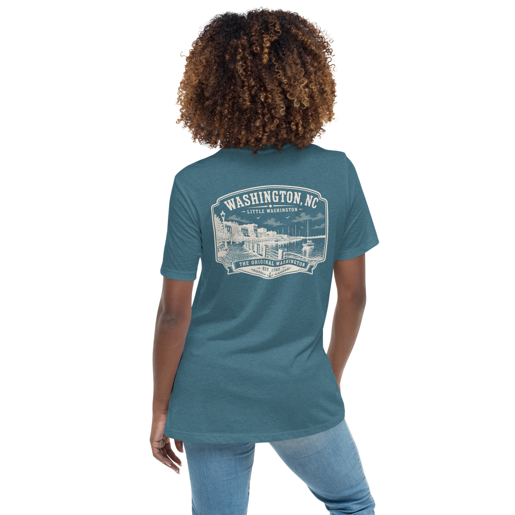 Washington, NC - Little Washington - Women's Relaxed T-Shirt