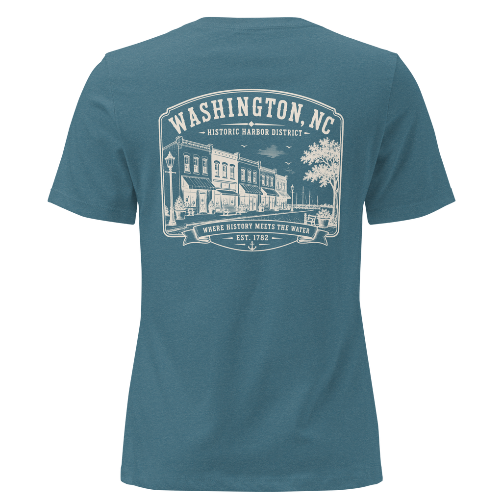 Washington, NC - Downtown - Women's Relaxed T-Shirt