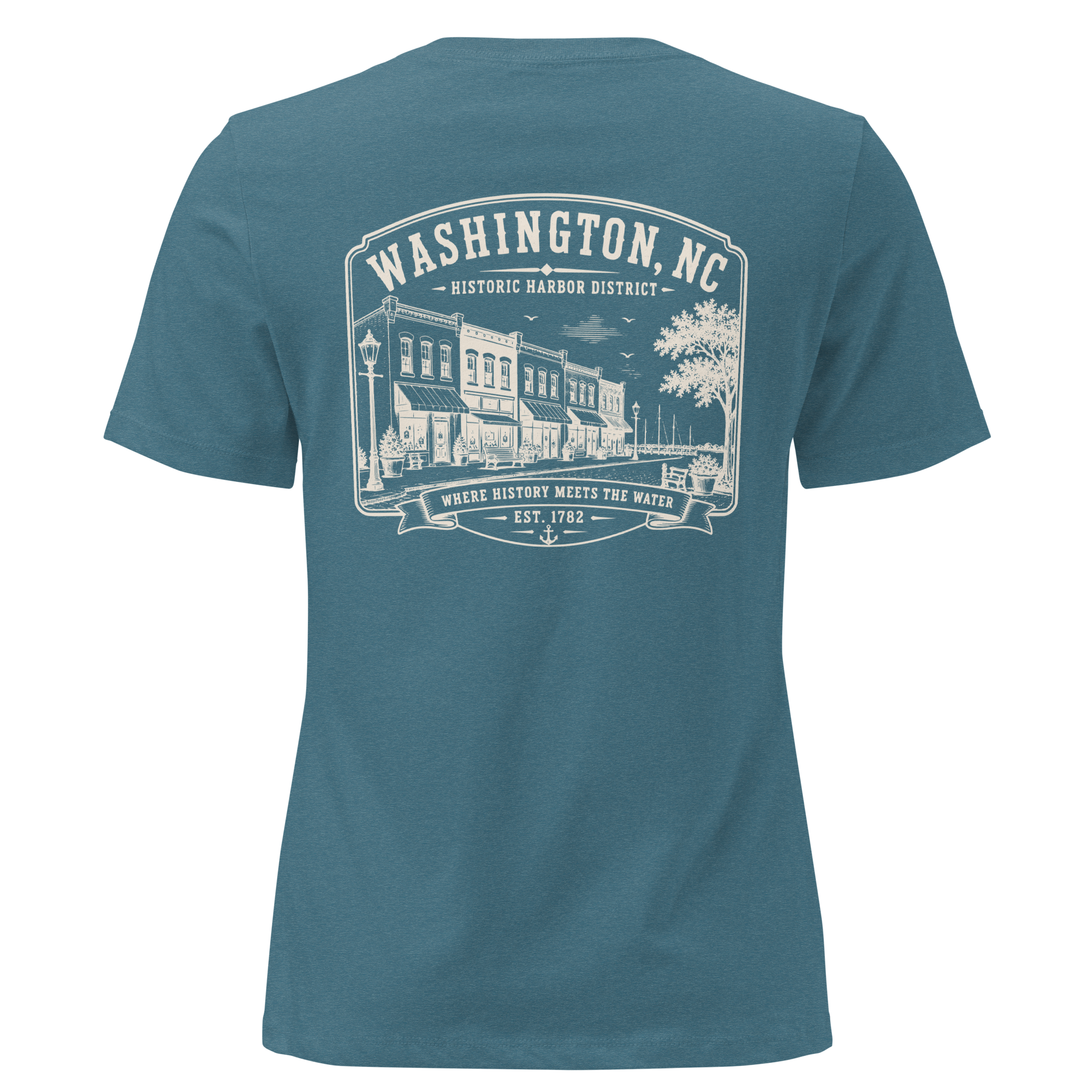 Washington, NC - Downtown - Women's Relaxed T-Shirt