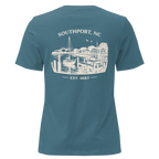 Southport NC - Waterfront- Women's Relaxed T-Shirt