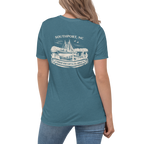 Southport NC - Shrimp Boat Capital- Women's Relaxed T-Shirt