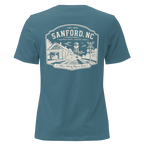 Sanford NC - Railroad Roots - Women's Relaxed T-Shirt