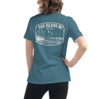 Oak Island, NC - The Point - Women's Relaxed T-Shirt