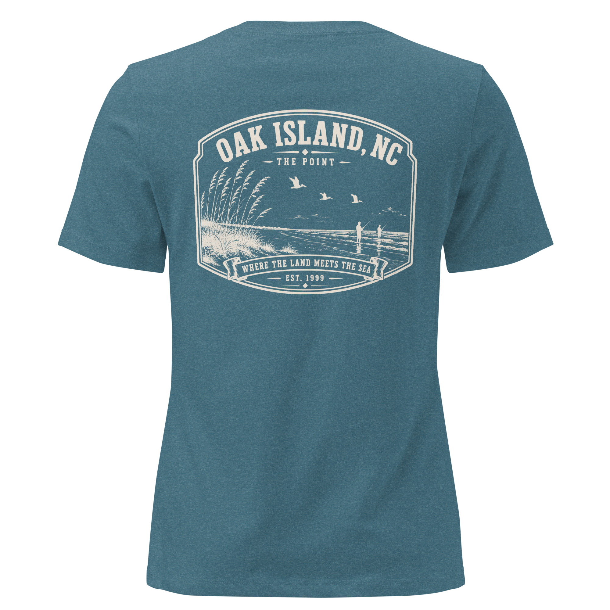 Oak Island, NC - The Point - Women's Relaxed T-Shirt