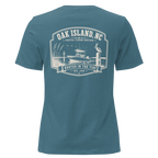Oak Island, NC - Rooted in the Tide - Women's Relaxed T-Shirt