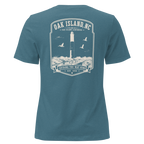 Oak Island, NC - Oak Island Lighthouse - Women's Relaxed T-Shirt