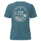 Oak Island, NC - Two Towns, One Island - Women's Relaxed T-Shirt