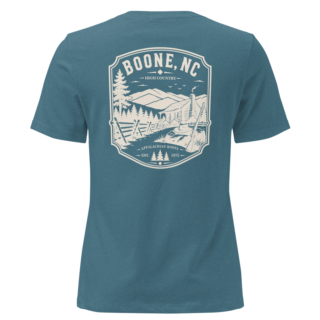 Boone NC - High Country- Women's Relaxed T-Shirt