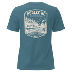 Dudley, NC - Built Along the Line - Women's Relaxed T-Shirt