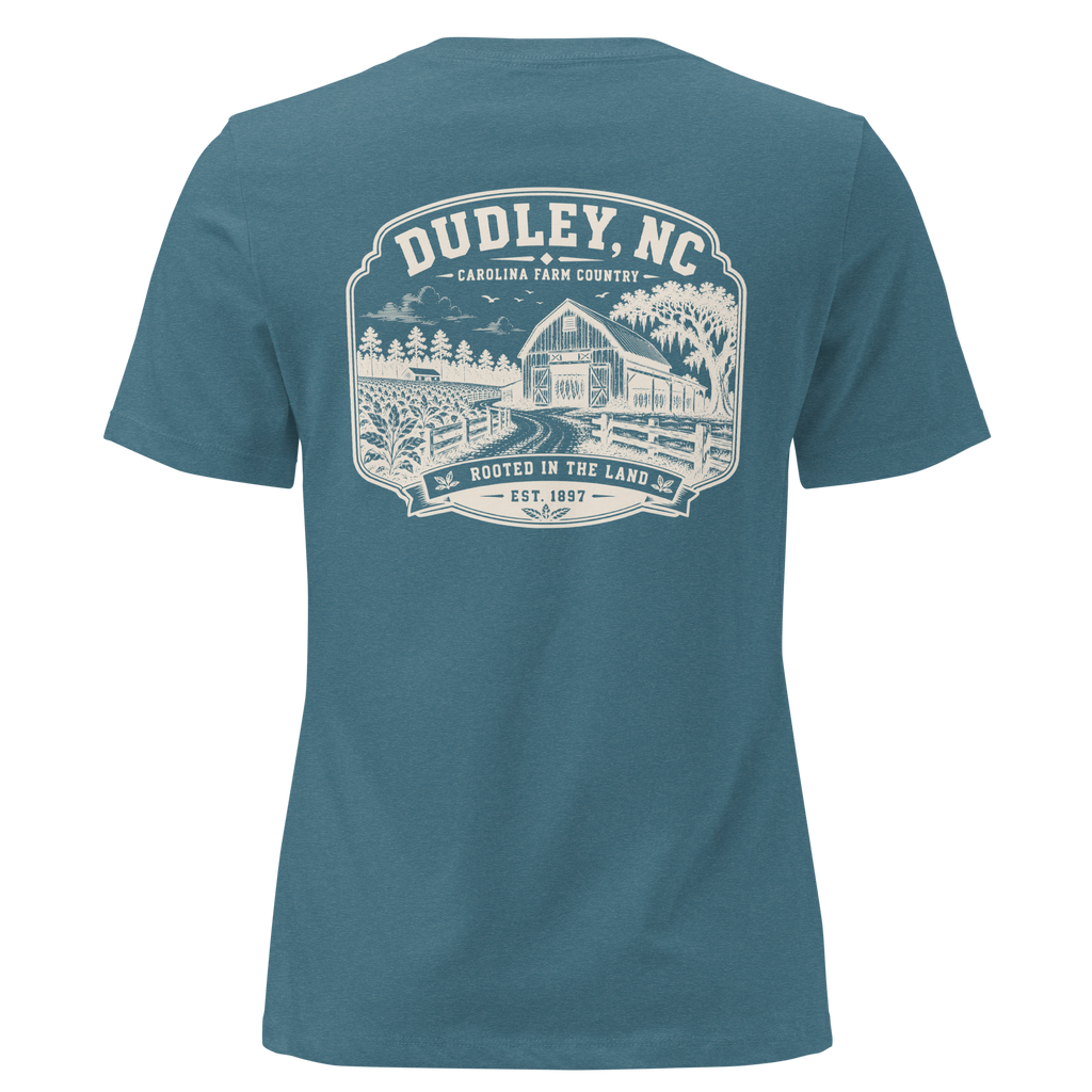Dudley, NC - Farm Country - Women's Relaxed T-Shirt