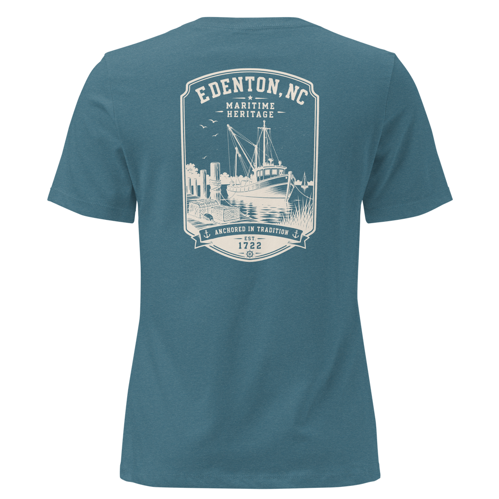 Edenton, NC - Maritime Heritage - Women's Relaxed T-Shirt