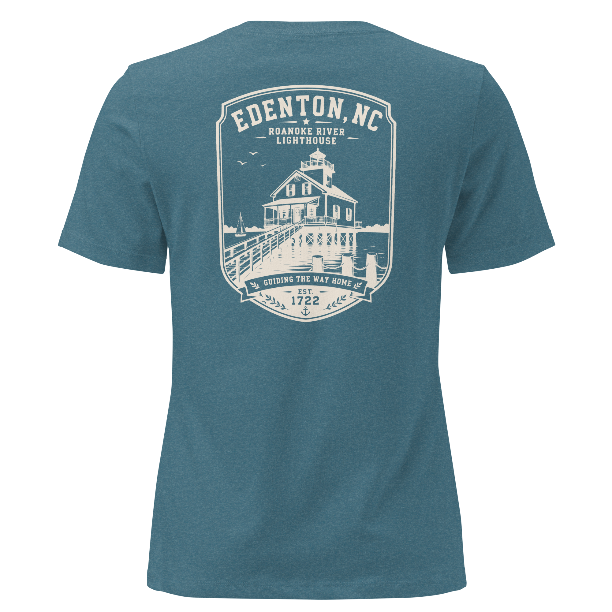 Edenton, NC - Roanoke River Lighthouse - Women's Relaxed T-Shirt