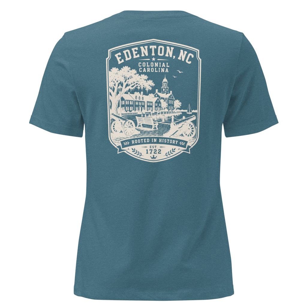 Edenton, NC - Colonial Carolina - Women's Relaxed T-Shirt