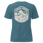 Fuquay Varina NC - Two Towns- Women's Relaxed T-Shirt