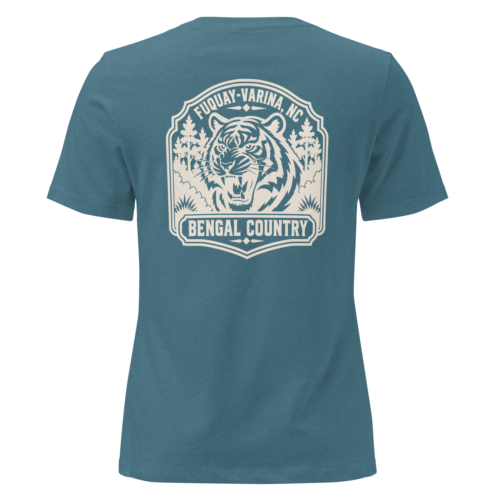 Fuquay Varina NC - Bengal Country- Women's Relaxed T-Shirt