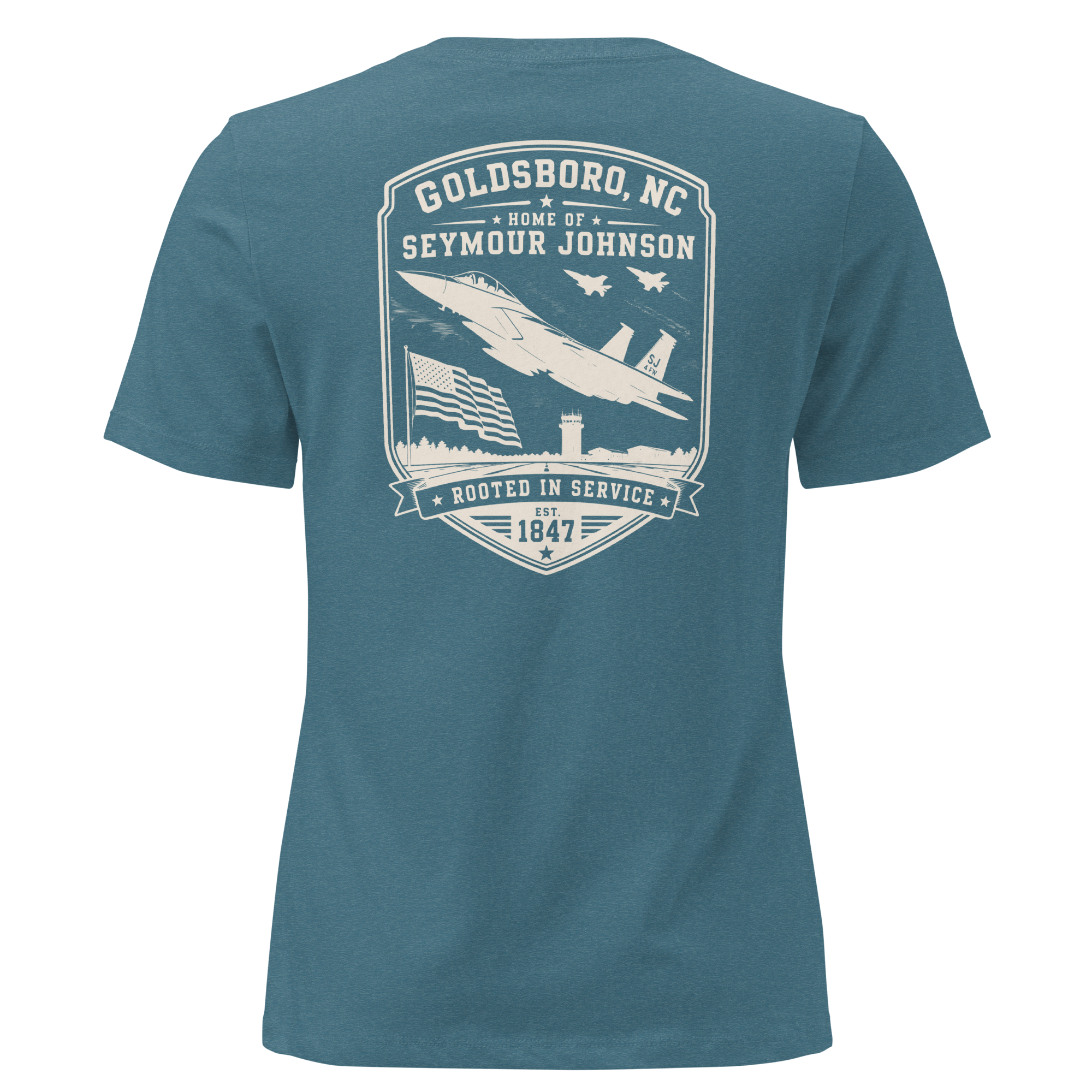 Goldsboro, NC - Seymour Johnson - Women's Relaxed T-Shirt