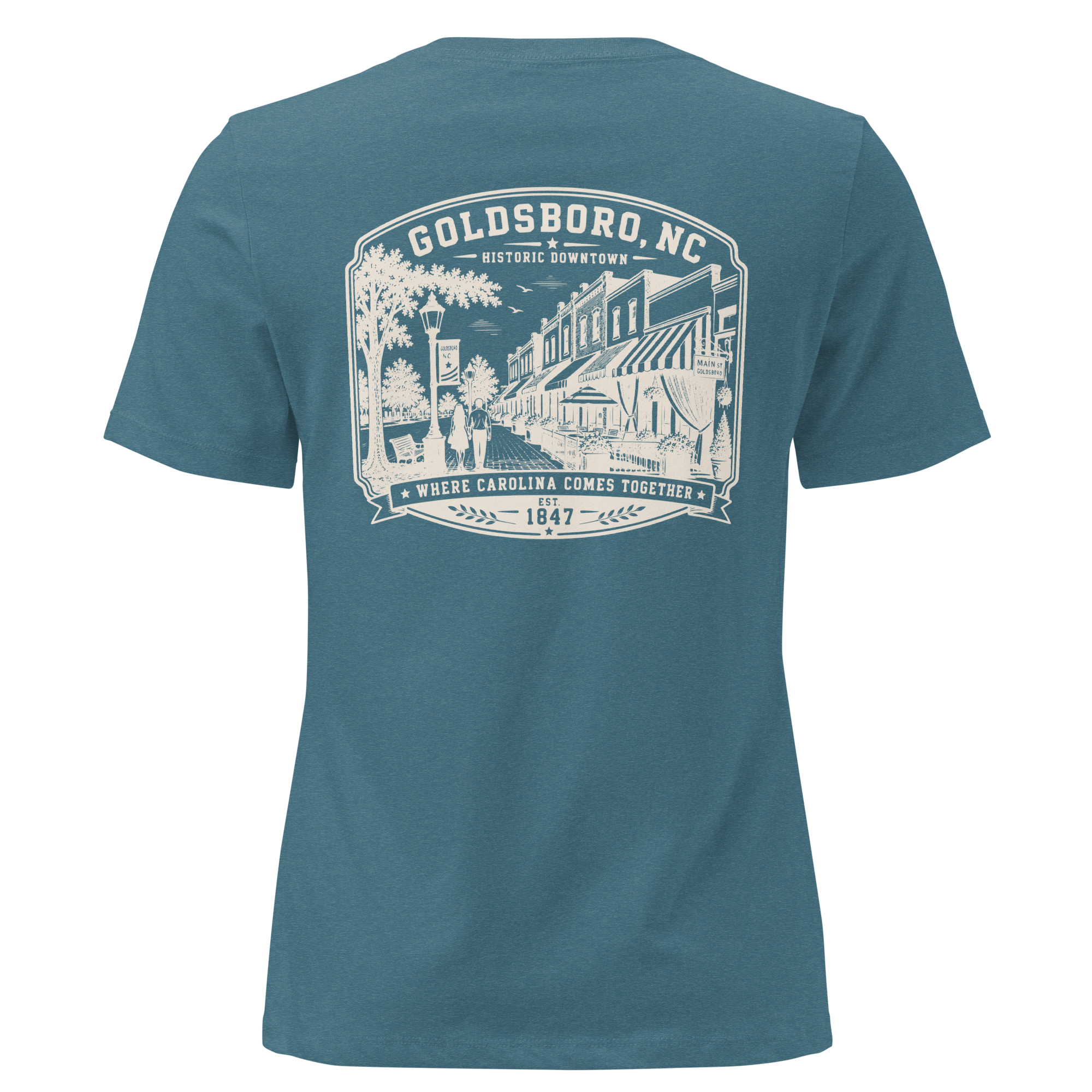 Goldsboro, NC - Downtown - Women's Relaxed T-Shirt