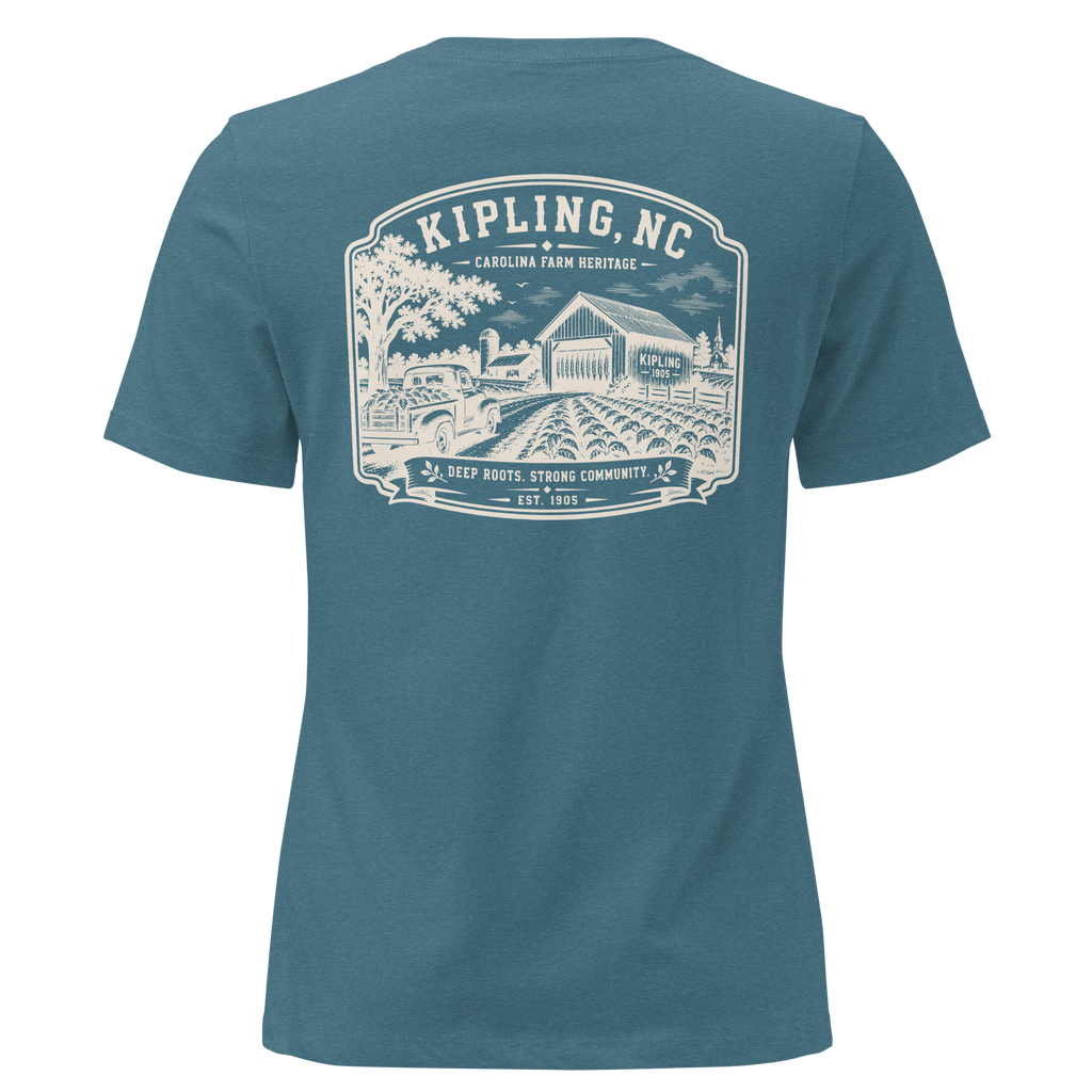 Kipling, NC - Farm Heritage - Women's Relaxed T-Shirt