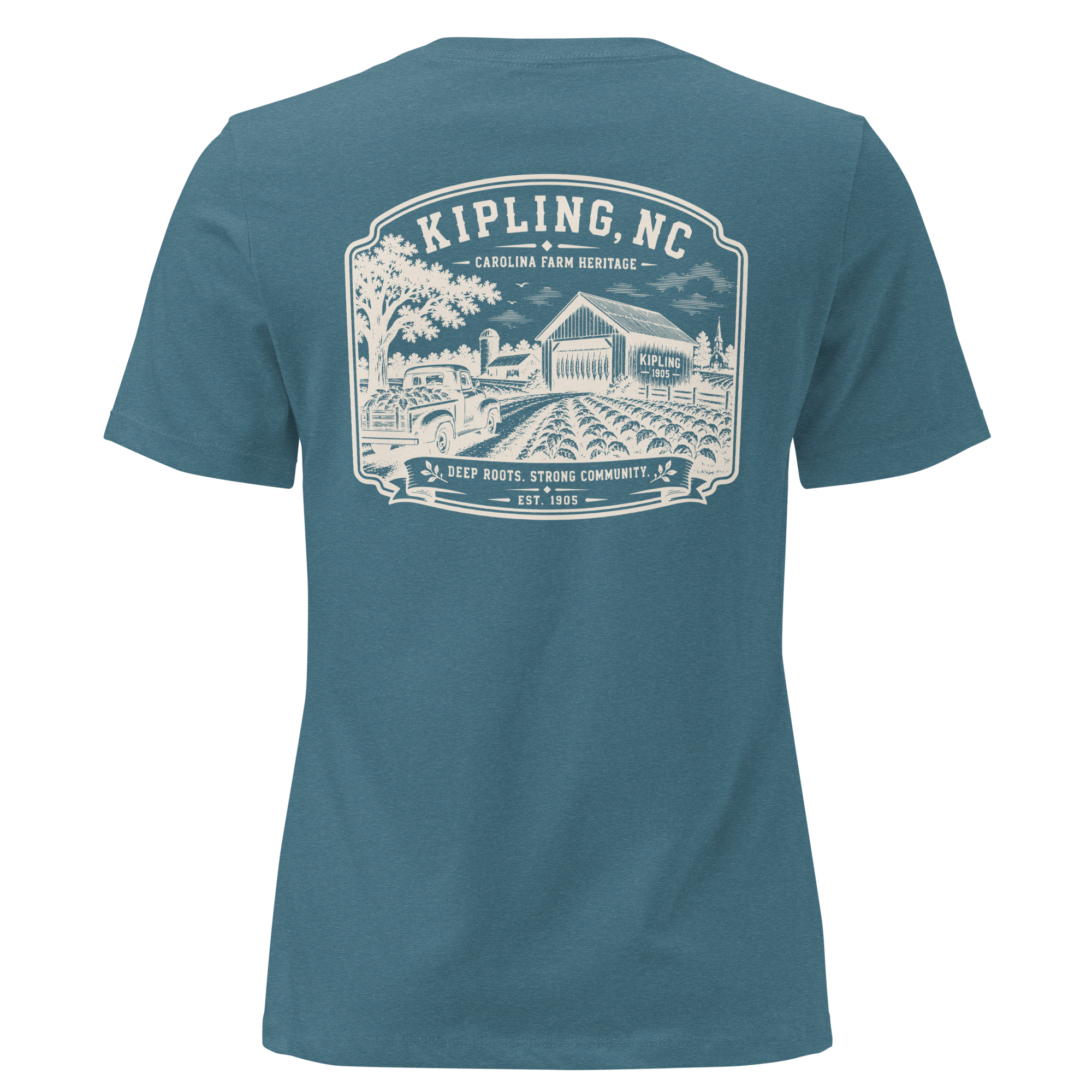 Kipling, NC - Farm Heritage - Women's Relaxed T-Shirt