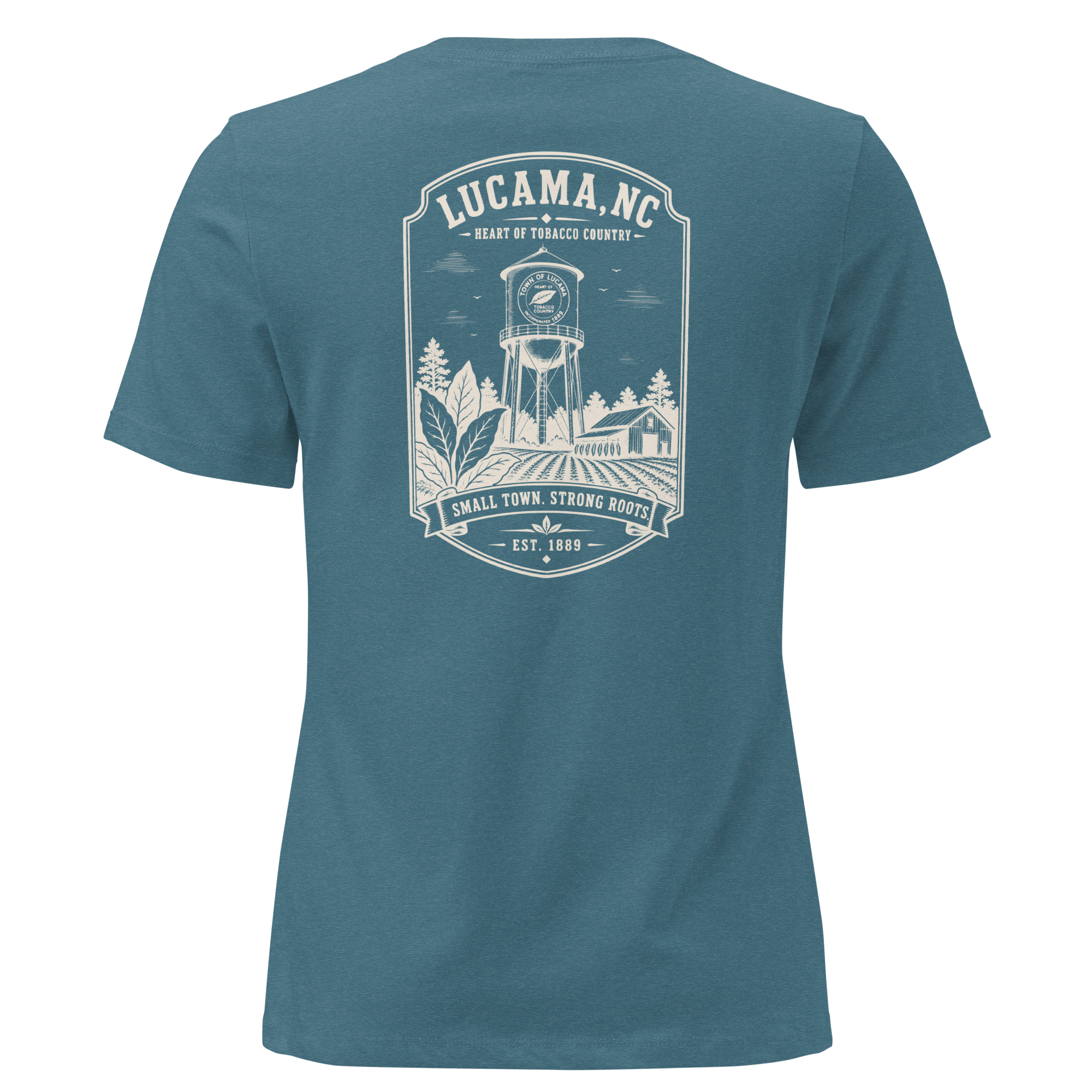 Lucama, NC - Small Town, Strong Roots - Women's Relaxed T-Shirt