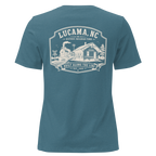Lucama, NC - Built Along the Line - Women's Relaxed T-Shirt