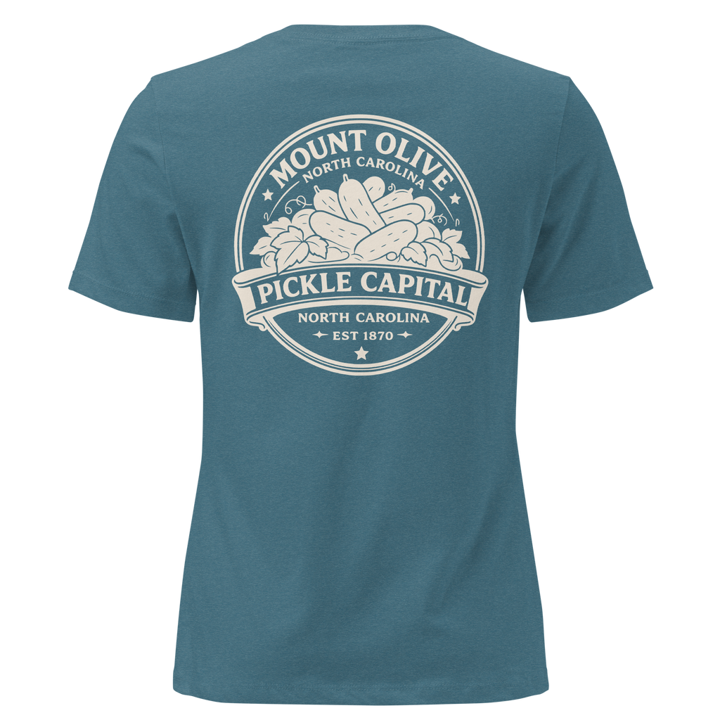 Mount Olive NC - Pickle Barrel- Women's Relaxed T-Shirt