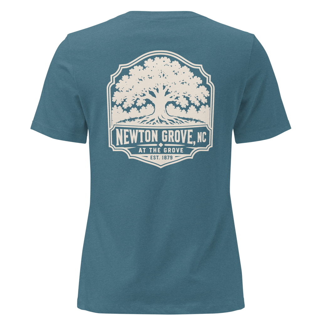 Newton Grove NC - At the Grove- Women's Relaxed T-Shirt