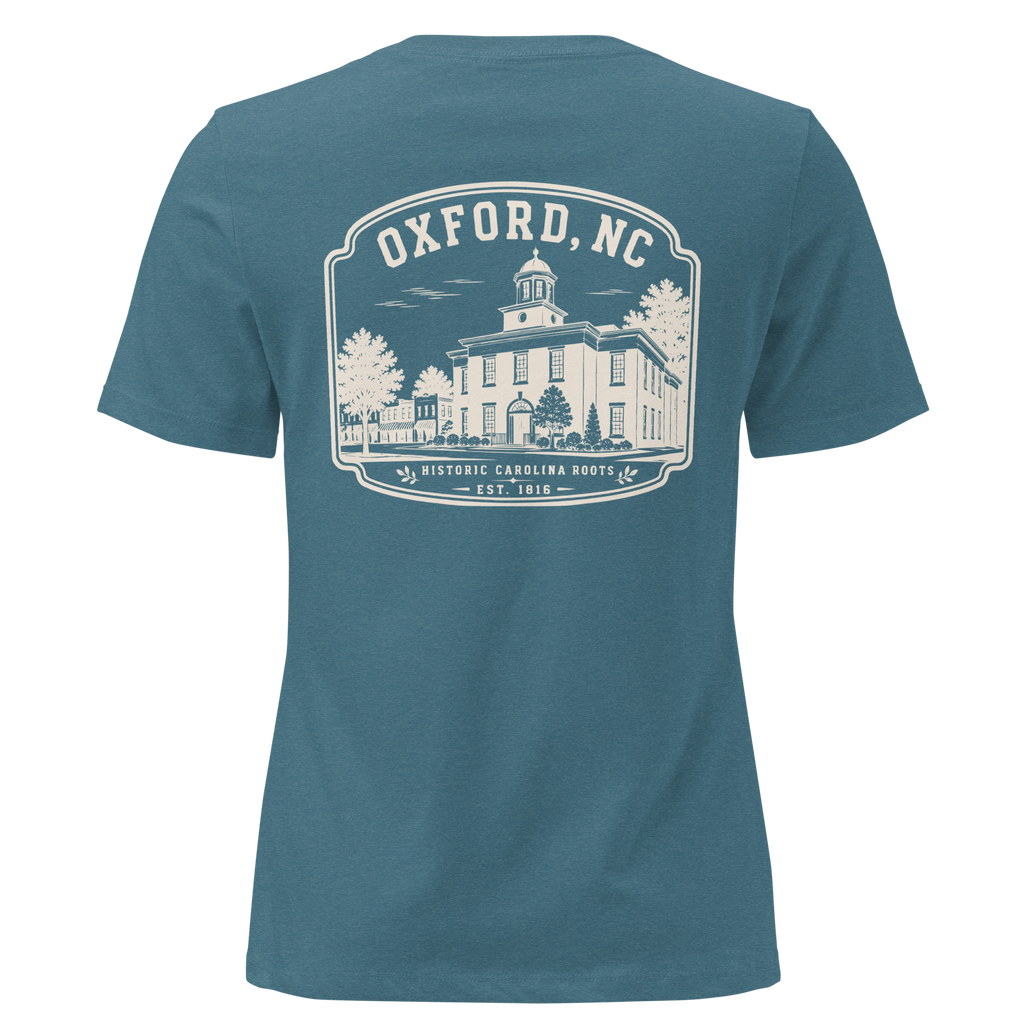 Oxford NC - Historic Courthouse - Women's Relaxed T-Shirt
