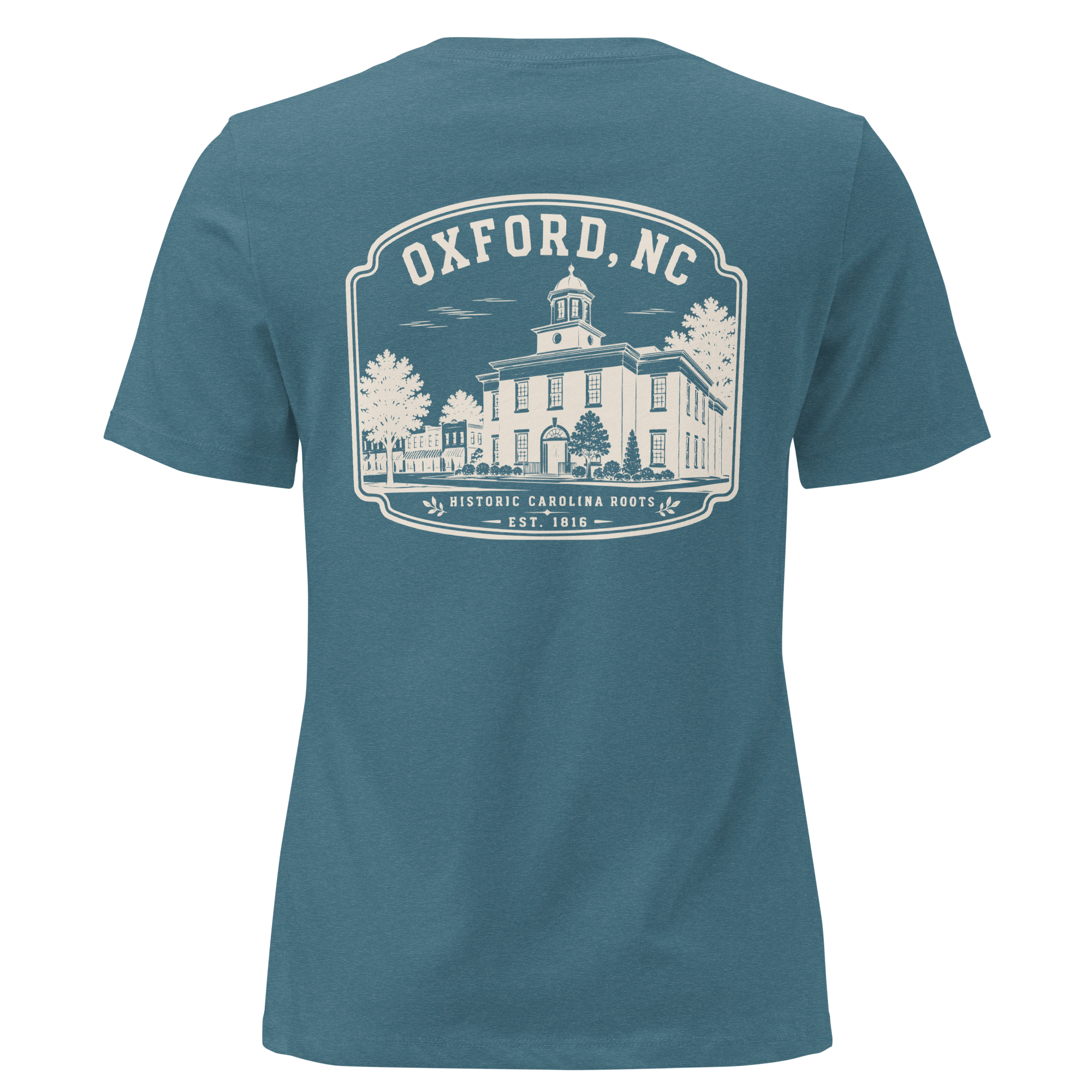 Oxford NC - Historic Courthouse - Women's Relaxed T-Shirt