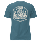 Roseboro NC - Leopard Country- Women's Relaxed T-Shirt
