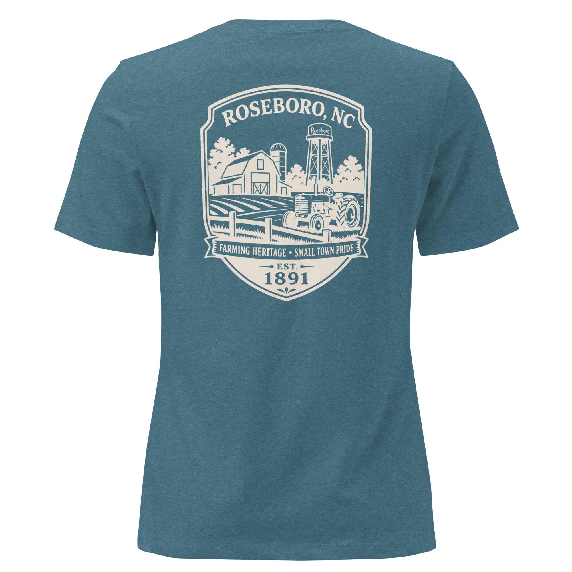 Roseboro NC - Farm Country- Women's Relaxed T-Shirt