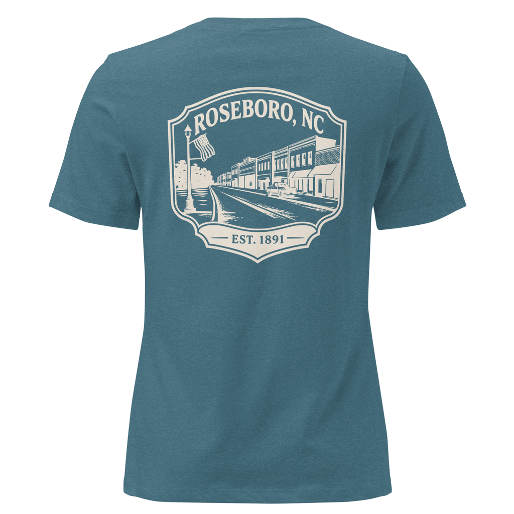 Roseboro NC - Downtown Roseboro- Women's Relaxed T-Shirt