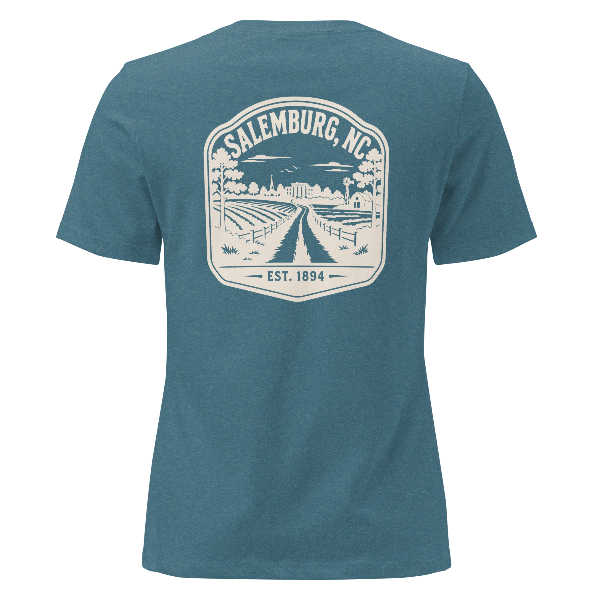 Salemburg NC - Faith, Family, Farming- Women's Relaxed T-Shirt