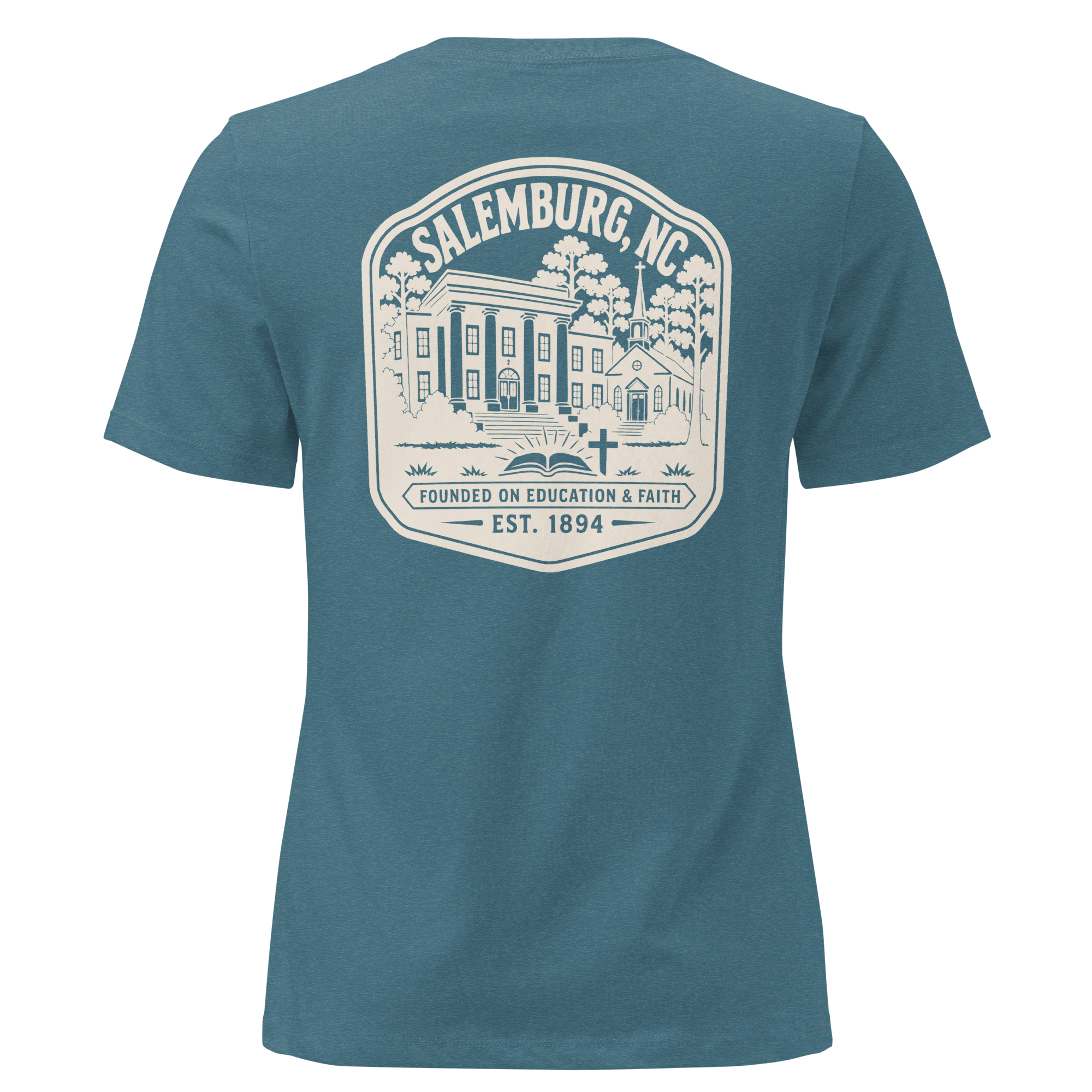 Salemburg NC - Faith & Education- Women's Relaxed T-Shirt