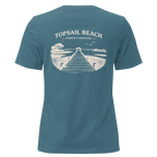 Topsail Beach NC - On the Dock- Women's Relaxed T-Shirt