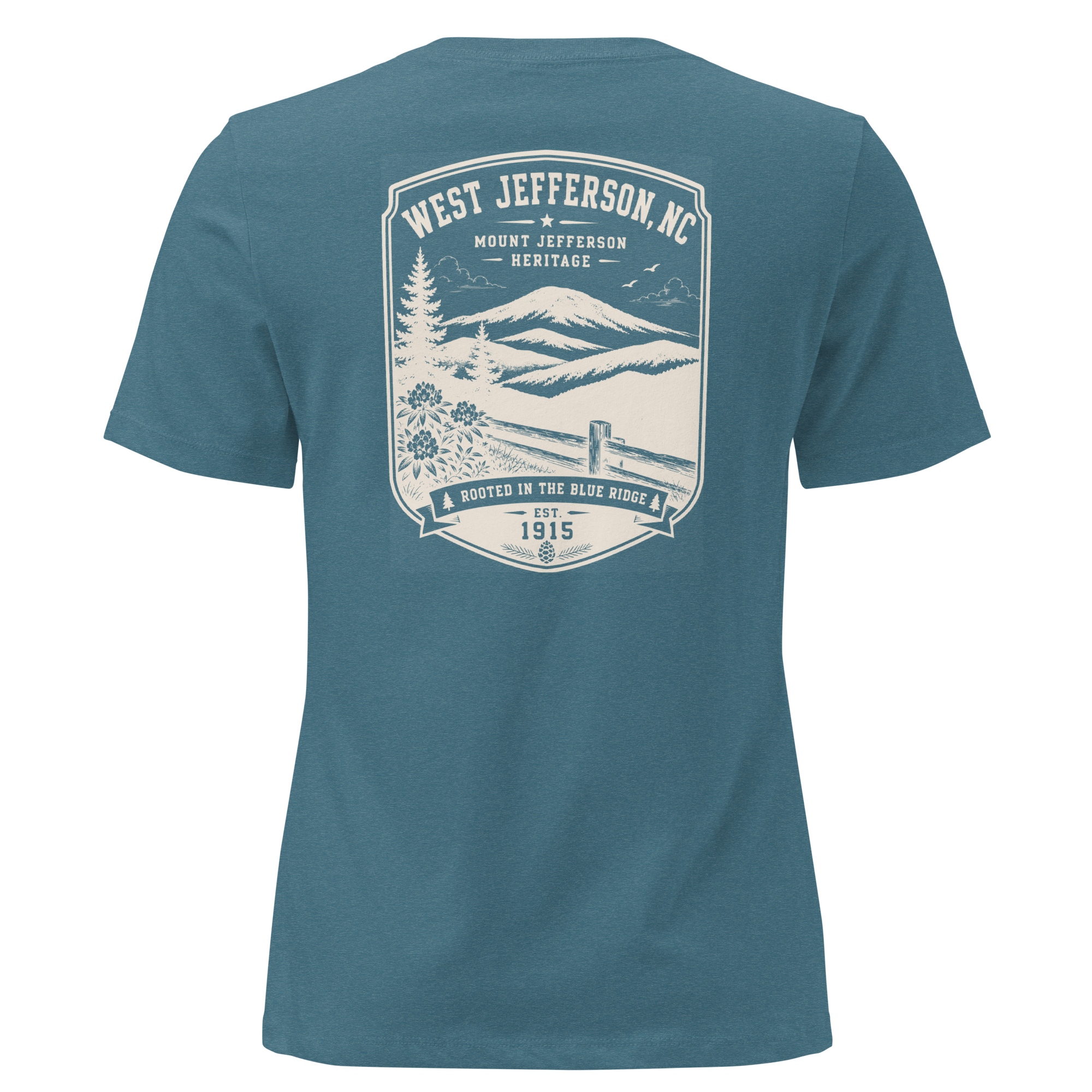 West Jefferson, NC - Mount Jefferson - Women's Relaxed T-Shirt