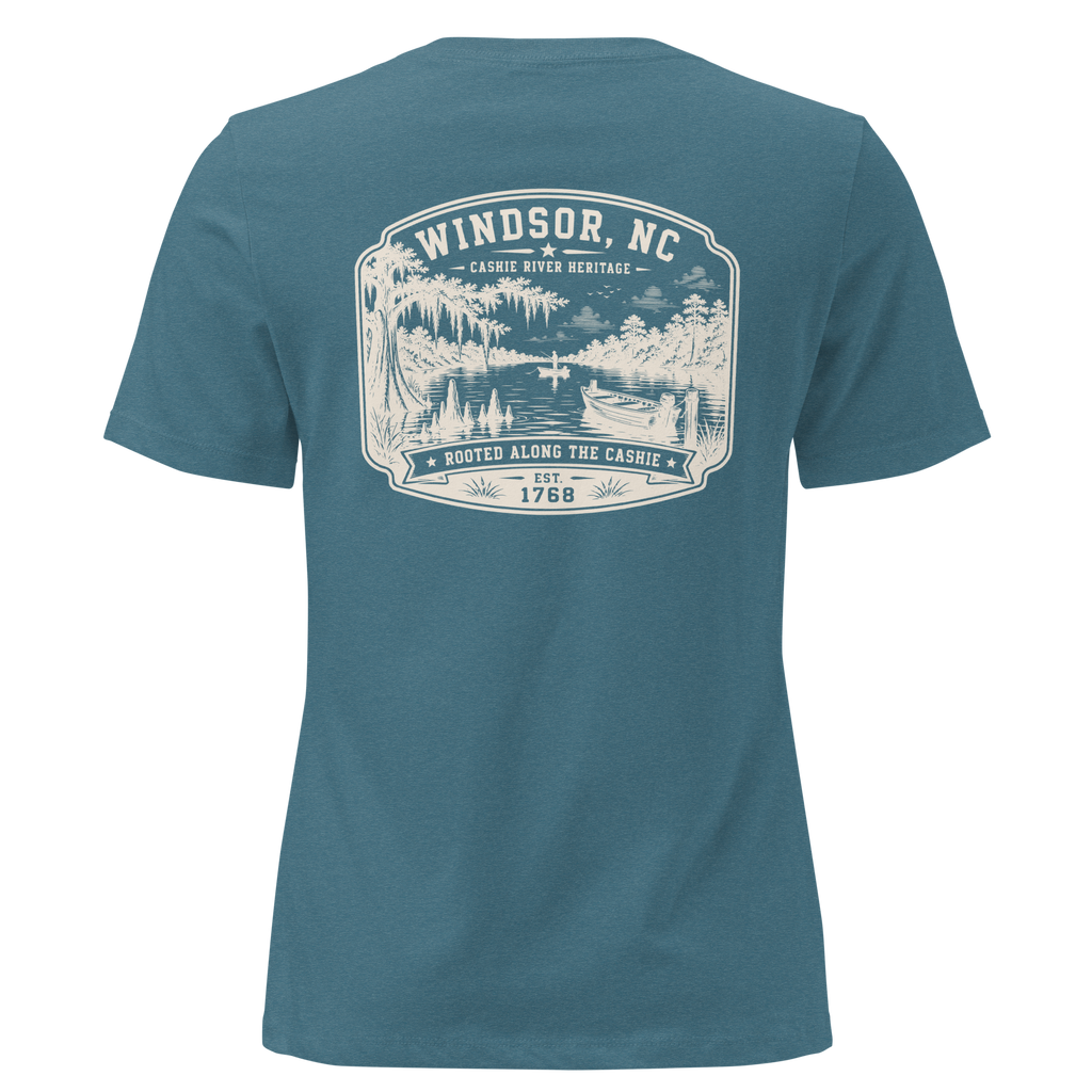 Windsor, NC - The Cashie River - Women's Relaxed T-Shirt